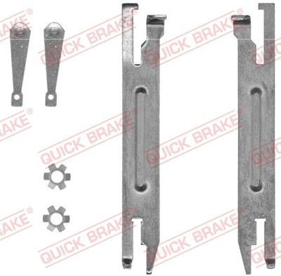 Regulatora komplekts, Trumuļu bremzes QUICK BRAKE 105 53 004