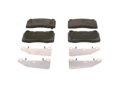 Bremžu uzliku kompl., Disku bremzes BOSCH 0986494395