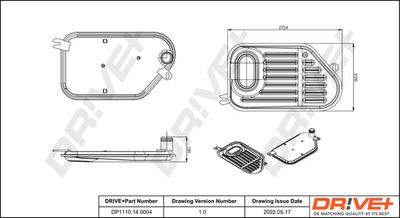 Hidrofiltrs, Automātiskā pārnesumkārba Dr!ve+ DP1110.14.0004
