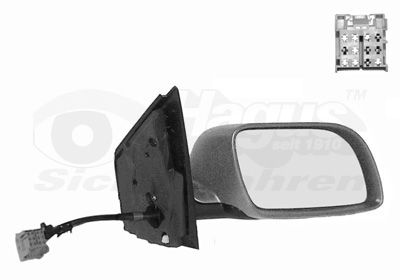 Ārējais atpakaļskata spogulis VAN WEZEL 5827808