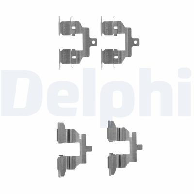DELPHI LX0531 Piederumu komplekts, Disku bremžu