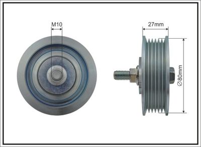 Parazīt-/Vadrullītis, Ķīļrievu siksna CAFFARO 500407