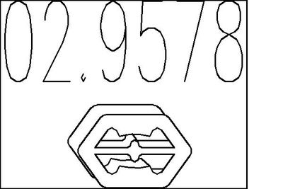 Буфер, глушитель MTS 02.9578
