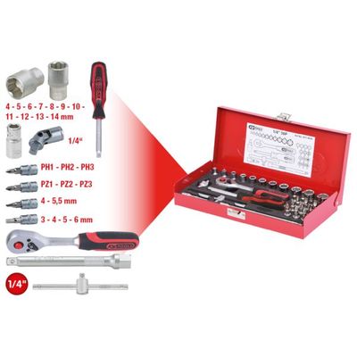 Набор торцевых ключей KS TOOLS 917.4030