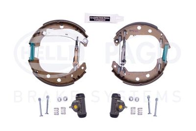 Bremžu loku komplekts HELLA PAGID 8DB 355 004-551
