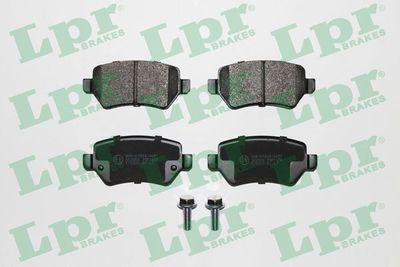 Комплект тормозных колодок, дисковый тормоз LPR 05P1650