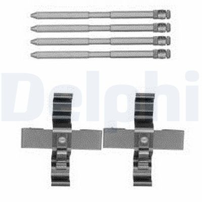 Piederumu komplekts, Disku bremžu uzlikas DELPHI LX0569
