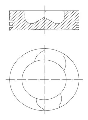 Поршень MAHLE 061 66 00