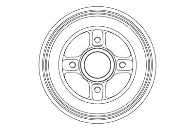 Тормозной барабан TRW DB4575B