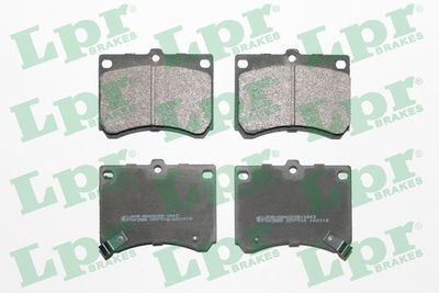 Комплект тормозных колодок, дисковый тормоз LPR 05P510