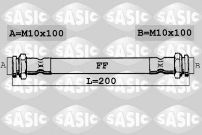 Bremžu šļūtene SASIC 6600034