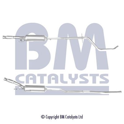 Nosēdumu-/Daļiņu filtrs, Izplūdes gāzu sistēma BM CATALYSTS BM11320H