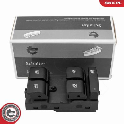 Выключатель, стеклолодъемник ESEN SKV 37SKV503