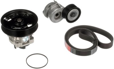 Ūdenssūknis + ķīļrievu siksnas komplekts GATES KP16PK1320