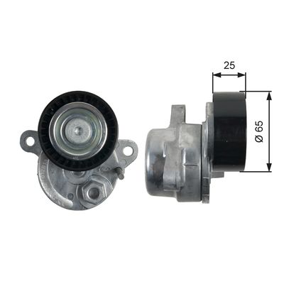 Натяжитель ремня, клиновой зубча GATES T39212