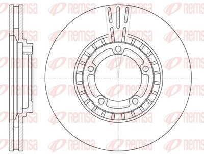 Тормозной диск REMSA 6884.10