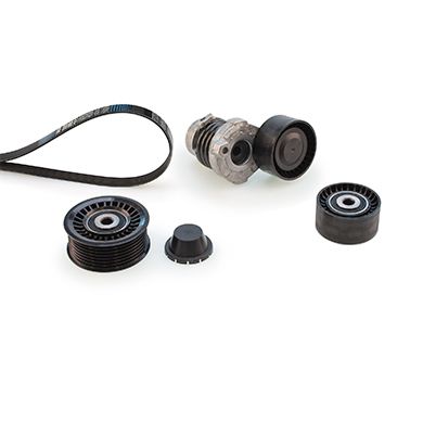 Ķīļrievu siksnu komplekts GATES K017PK1600