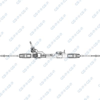 Stūres mehānisms GSP SR900929