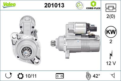 Стартер VALEO 201013