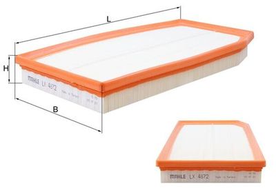 Воздушный фильтр KNECHT LX 4872