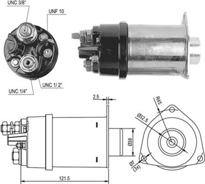 Ievilcējrelejs, Starteris MAGNETI MARELLI 940113050029