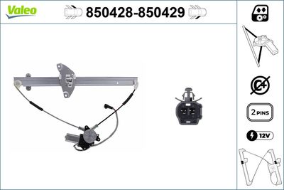 Стеклоподъемник VALEO 850428