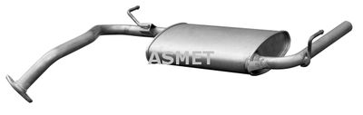 Глушитель выхлопных газов конечный ASMET 11.036