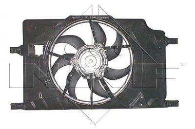 Ventilators, Motora dzesēšanas sistēma NRF 47364