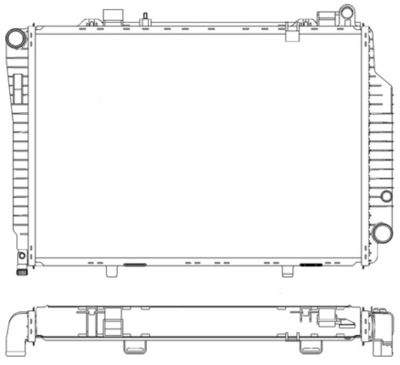 Radiators, Motora dzesēšanas sistēma MAHLE CR 249 000S