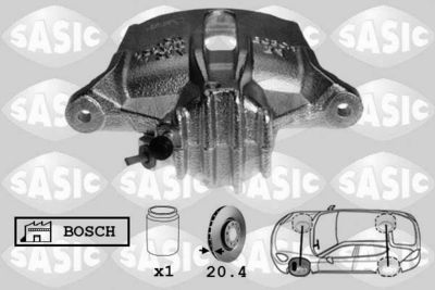 Bremžu suports SASIC 6500018