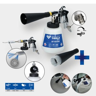 KS TOOLS BT160300 Sūkšanas/Gaisa pistole (Pneimatiskā)