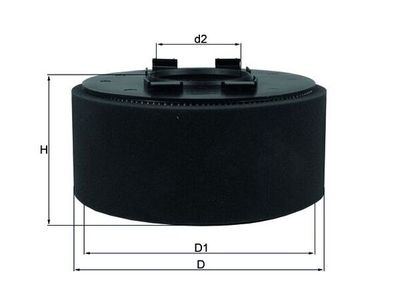 Воздушный фильтр MAHLE LX 870