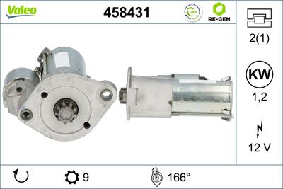 Starteris VALEO 458431