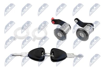 Slēdzenes cilindra komplekts NTY EZC-RE-032