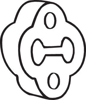 Резиновые полоски, система выпуска BOSAL 255-275