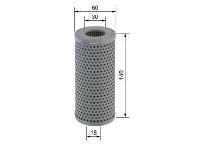 Filtrs, Hidropacēlāja sistēma BOSCH F 026 407 346