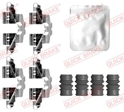 Piederumu komplekts, Disku bremžu uzlikas QUICK BRAKE 109-0161
