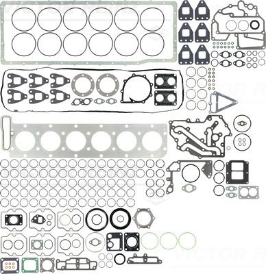 Комплект прокладок, двигатель VICTOR REINZ 01-37180-05