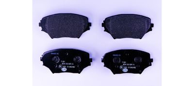 Bremžu uzliku kompl., Disku bremzes HELLA 8DB 355 009-741