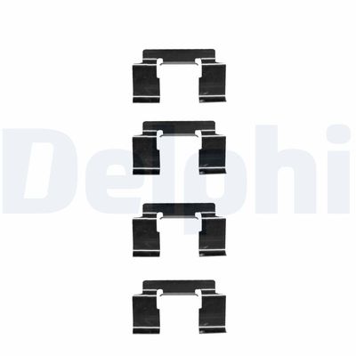DELPHI LX0337 Piederumu komplekts, Disku bremžu