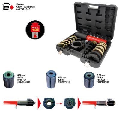 Montāžas instrumentu komplekts, Sailentbloks KS TOOLS 460.1705