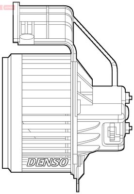 Вентилятор салона DENSO DEA23020