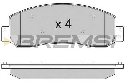 klocki ham. ceramiczne FORD BREMSI BP3306CE