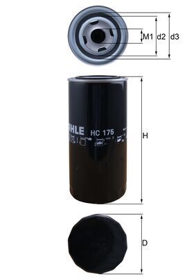 Filtrs, Hidropacēlāja sistēma MAHLE HC175