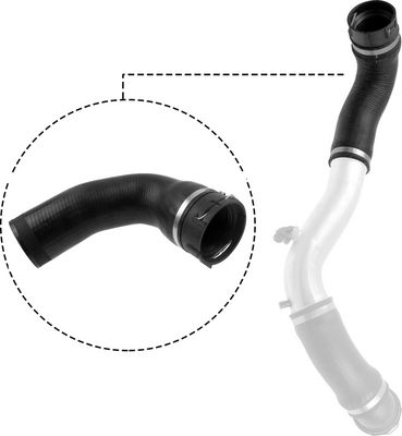 Трубка нагнетаемого воздуха GATES 09-0709