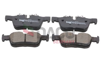 Bremžu uzliku kompl., Disku bremzes DACO 324104