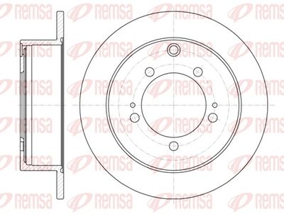Bremžu diski REMSA 61230.00