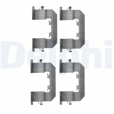 Piederumu komplekts, Disku bremžu uzlikas DELPHI LX0653