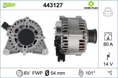 Ģenerators VALEO 443127