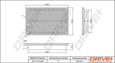 Воздушный фильтр Dr!ve+ DP1110.10.0492